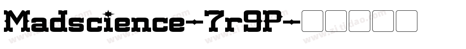 Madscience-7r9P字体转换