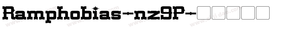 Ramphobias-nz9P字体转换