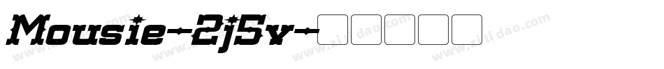 Mousie-2j5v字体转换
