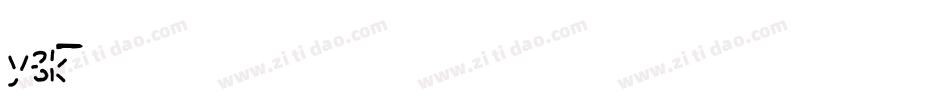 y3k字体转换
