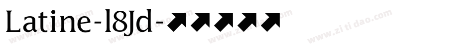 Latine-l8Jd字体转换