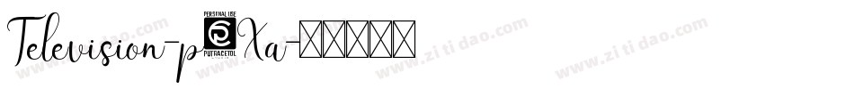 Television-p9Xa字体转换 Television-p9Xa字体转换