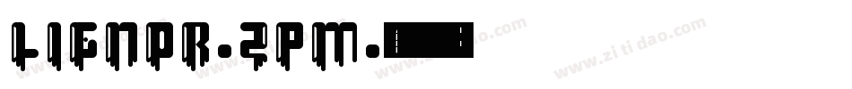 Lignor-Zpm字体转换