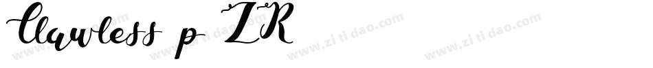Clawless-p7ZR字体转换