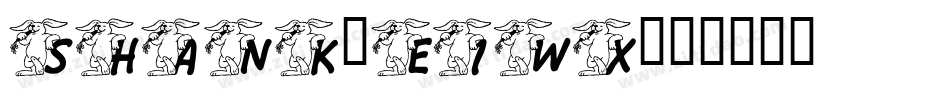Shank-e1wx字体转换