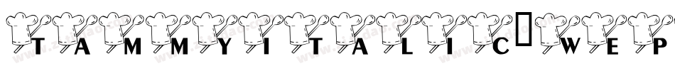 TammyItalic-wEpZ字体转换