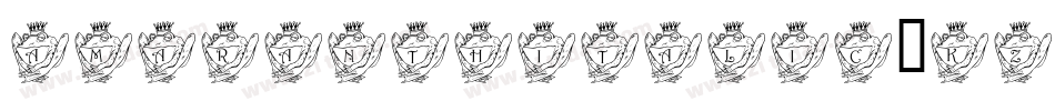 AmaranthItalic-KZgZ字体转换