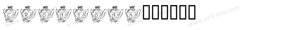 croatoan字体转换