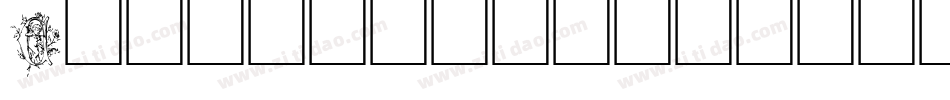 Cherubicinitials-L8zZ字体转换