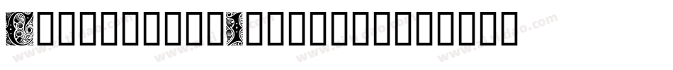 ChaucerianInitials字体转换