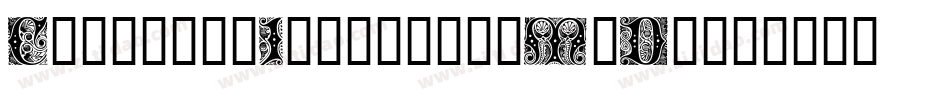 CheshireInitials-MdDn字体转换