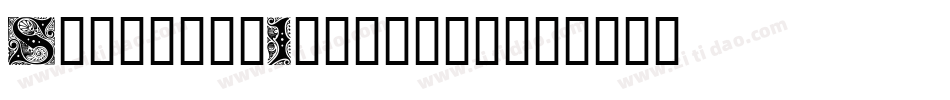 Spontan-Initials字体转换