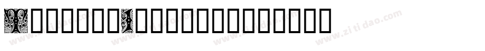 TheodorInitials字体转换