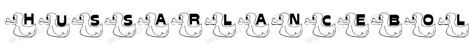 HussarlanceBold-qW4x字体转换