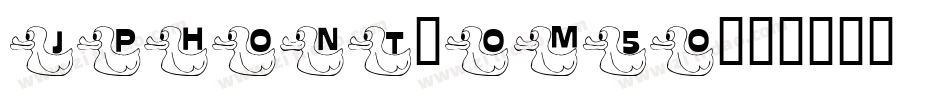 JPhont-OM5o字体转换