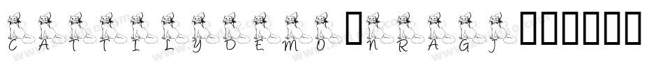 CattilyDemo-nRAGJ字体转换
