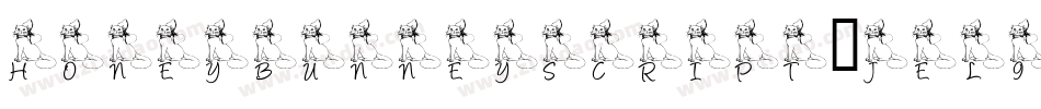 HoneyBunneyScript-jEL9M字体转换