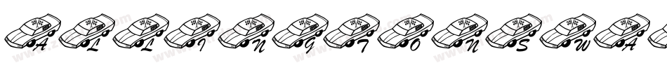 AllingtonSwashRegular-X34xa字体转换