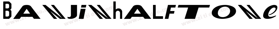 BanjinHalftone-vmm5y字体转换