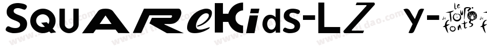 SquareKids-LZ5y字体转换