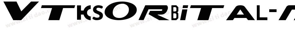 VtksOrbital-mp9V字体转换 VtksOrbital-mp9V字体转换