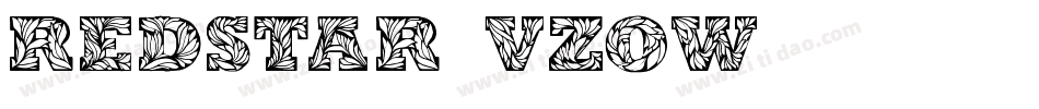 Redstar-VzOw字体转换