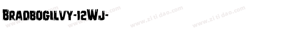 Bradbogilvy-12Wj字体转换
