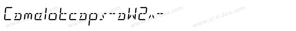 Camelotcaps-aW2x字体转换