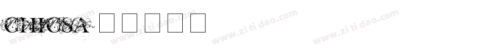 CHICSA字体转换