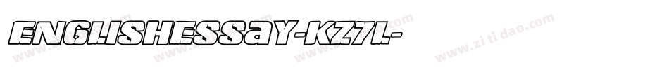 EnglishEssay-KZ7l字体转换