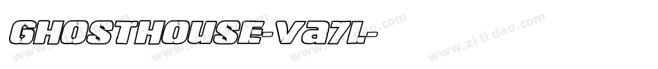 GhostHouse-VA7l字体转换
