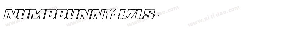 Numbbunny-L7L5字体转换
