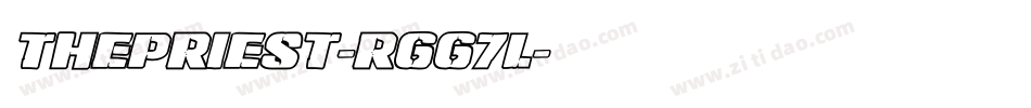 Thepriest-rgg7L字体转换