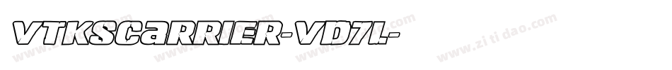 VtksCarrier-vd7L字体转换
