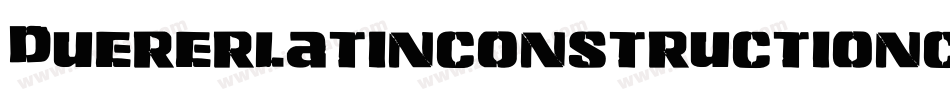 Duererlatinconstructioncapitals-jrXy字体转换