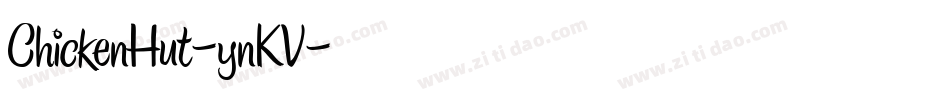 ChickenHut-ynKV字体转换