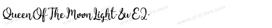 QueenOfTheMoonLight-8wE2字体转换