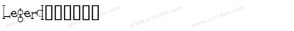 LegerD字体转换