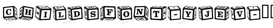 ChildsFont-Yjev字体转换