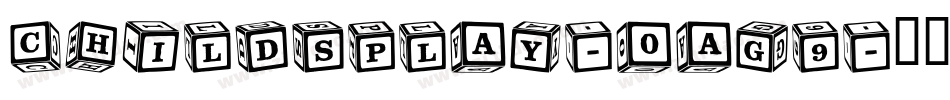 ChildsPlay-0aG9字体转换