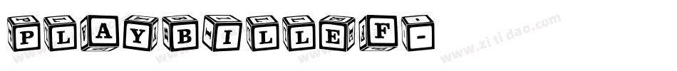 PlaybillEF字体转换