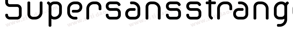 Supersansstrange-G6xP字体转换
