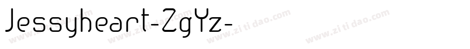 Jessyheart-ZgYz字体转换