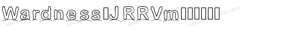 Wardness-JRRVm字体转换