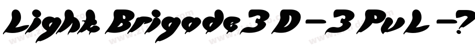 LightBrigade3D-3PvL字体转换