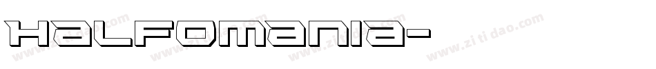 Halfomania字体转换
