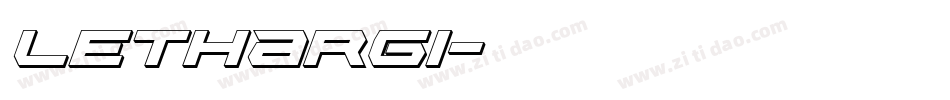 lethargi字体转换
