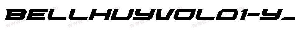 BellhuyVol01-YjMy字体转换