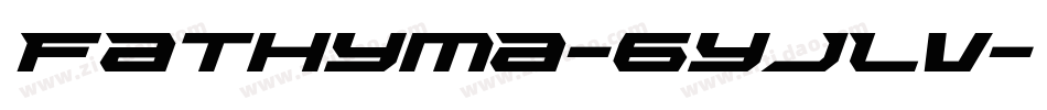 Fathyma-6YjLv字体转换