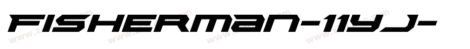 Fisherman-11Yj字体转换